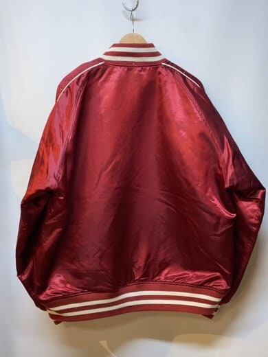 商品画像：SATIN VARSITY JACKET/スタジャン/L/ナイロン/BRD 2