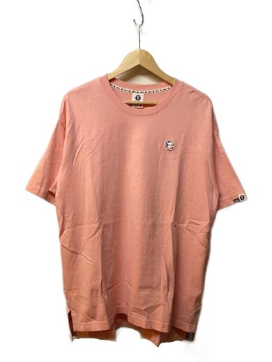 商品画像：ラバーロゴパッチ/Tシャツ/XL/コットン/PNK/無地/AAPTEM0136XXA// 1