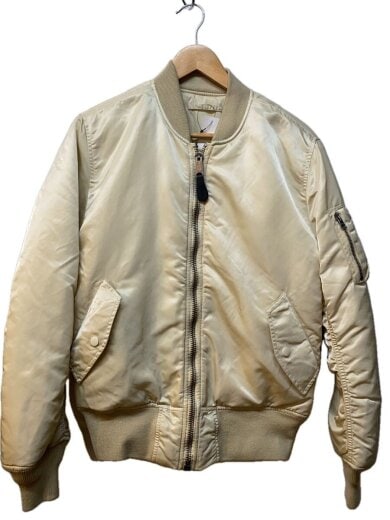商品画像：MA-1 TYPE NYLON JACKET/フライトジャケット/S/ナイロン/CRM 1