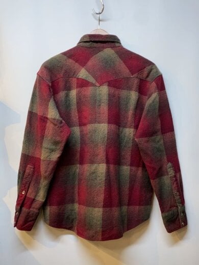 商品画像：長袖シャツ/XL/ウール/BRD/チェック 2