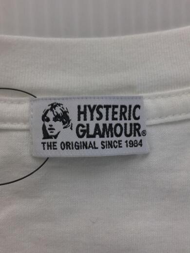 画像：HYSTERIC GLAMOURHG GIRL LAYING DOWN/オーバーサイズT/Tシャツ/01192CT12/FREE/コットン/ホワイト3