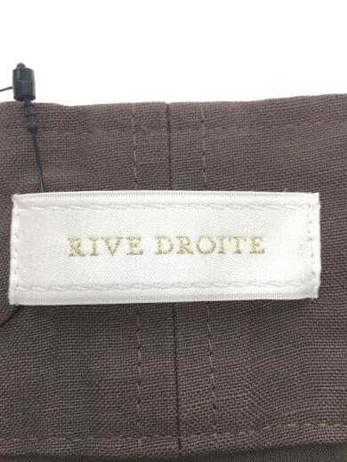 画像：Rive Droiteリブドロア/ロングスカート/38/ポリエステル/ブラウン/RDZ1001501A00043