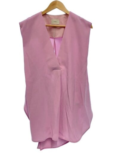 商品画像：ジレベスト/FREE/ポリエステル/PNK/534-5150309 1