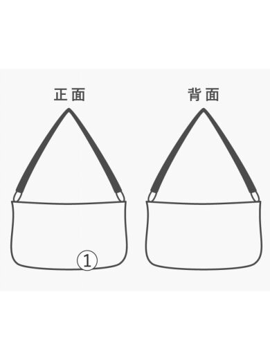 商品画像：OLD/バケツショルダーバッグ/レザー/BLK/無地/9065 8