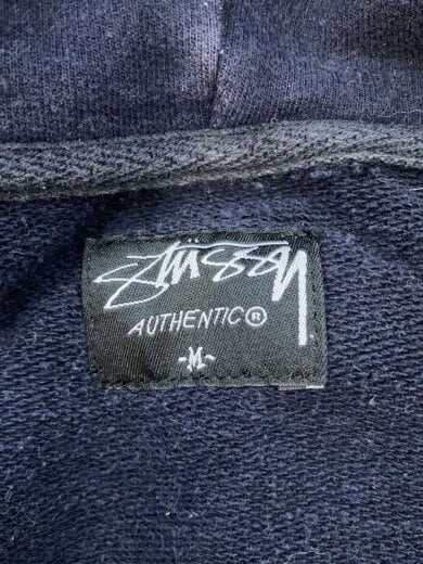 商品画像：ペイントワールドツアー/ジップパーカー/M/コットン/BLK/総柄/袖先汚れ有 3