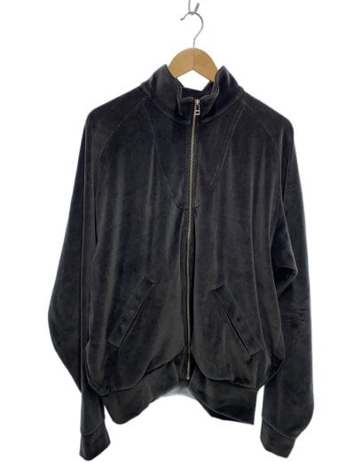商品画像：Unlikely Velour Track Jacket/L/ベロア/GRY/u25f-18-0012 1