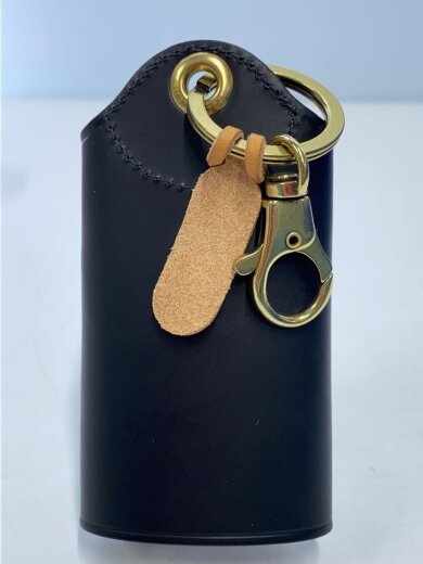 商品画像：キーケース/牛革/BLK/無地/メンズ 2