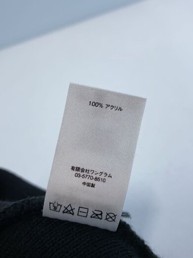 商品画像：17AW/Sequin Beanie/ニットキャップ/--/アクリル/BLK/メンズ 5
