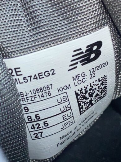 商品画像：ML574/グレー/27cm/GRY 5