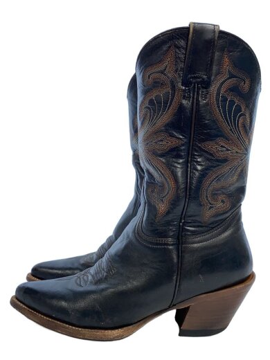 商品画像：ウェスタンブーツ/25cm/BLK/レザー 1