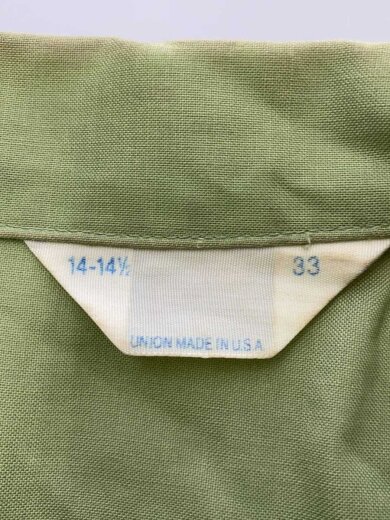 商品画像：長袖シャツ/14.5/コットン/GRN 3