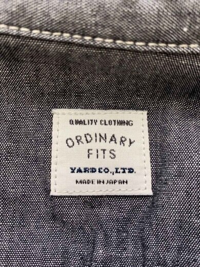 商品画像：長袖シャツ/34/コットン/BLK/201BK-225 3