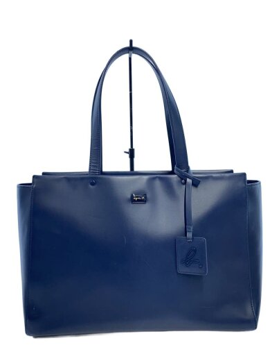 商品画像：トートバッグ/牛革/NVY/スレ有 1