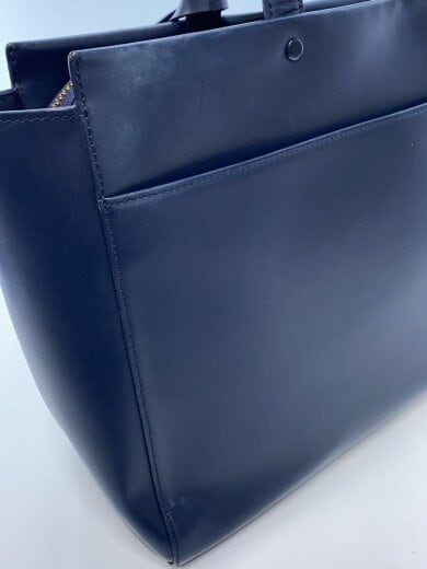 商品画像：トートバッグ/牛革/NVY/スレ有 8