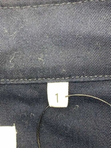 商品画像：コットンツイルギャザーロングシャツ/1/コットン/NVY/無地/OR-B0324// 4