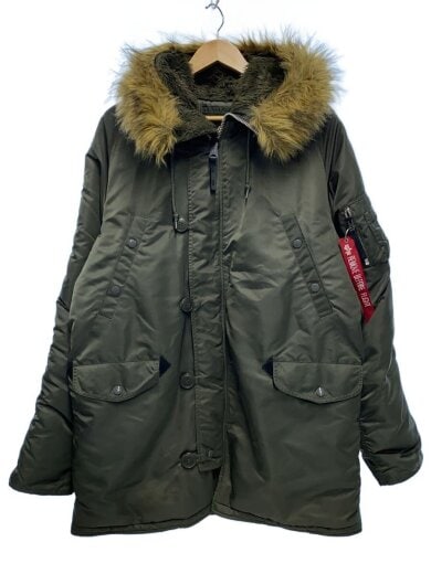 商品画像：モッズコート/XL/ナイロン/KHK/無地// 1