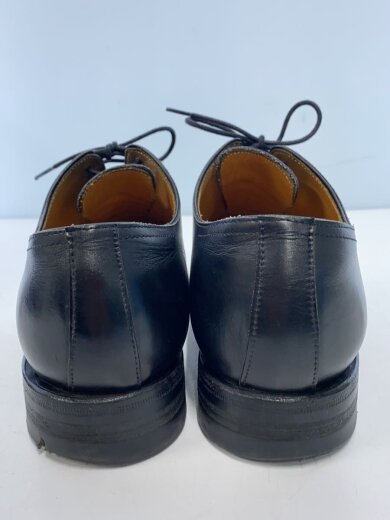 商品画像：内羽根/ストレートチップ/ドレスシューズ/UK6/BLK/レザー/履きジワ・若干ソール減有// 6
