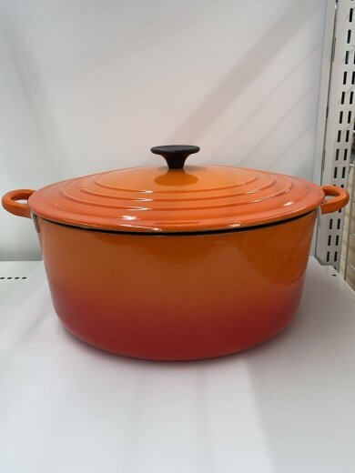 画像：LE CREUSET鍋/サイズ:30cm/ORN//8