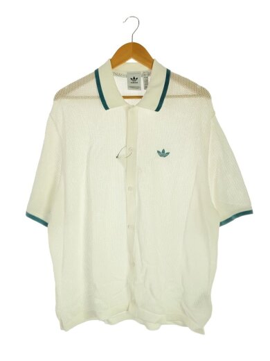 商品画像：ポロシャツ/M/コットン/WHT/KC3526 1