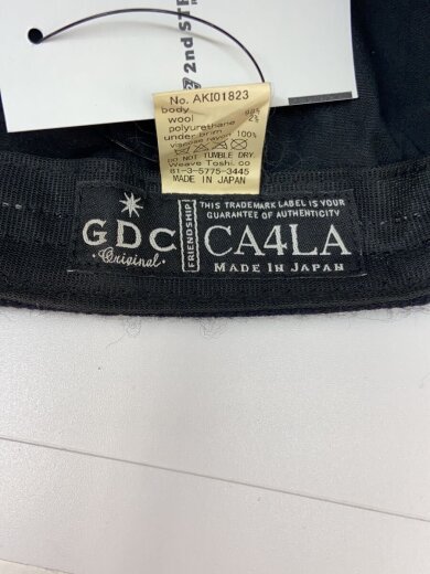 商品画像：キャップ/--/ウール/BLK/メンズ/AKI01823 5