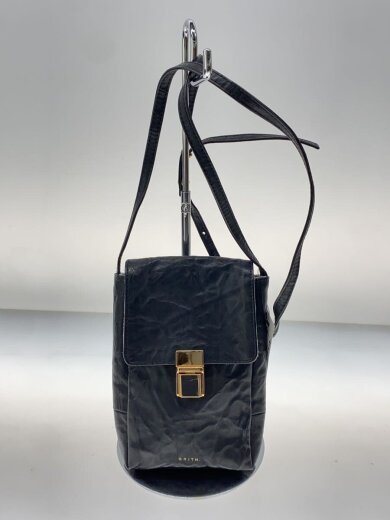 商品画像：ショルダーバッグ/豚革/BLK 1