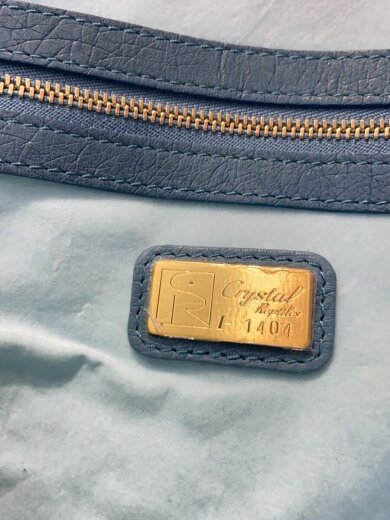 商品画像：JRA/crystal reptiles/ハンドバッグ/レザー/BLU 5