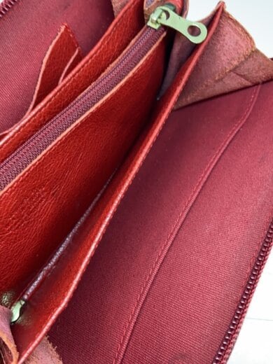 商品画像：長財布/レザー/RED/レディース 7