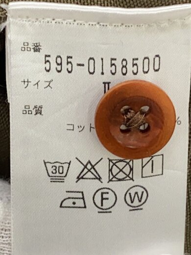 商品画像：長袖ワンピース/2/コットン/KHK/595-0158500// 4