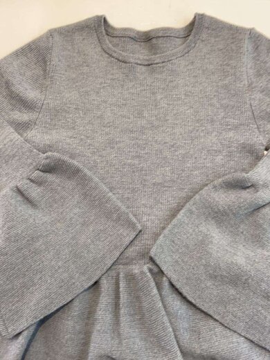 商品画像：長袖ワンピース/--/ウール/GRY/02244 33153-00// 6