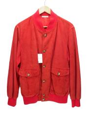 SCHIATTI SPORT/ブルゾン/--/スウェード/RED
