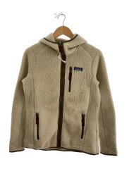 フリースジャケット/M/ポリエステル/WHT/無地/22805FA17