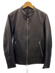 レザージャケット・ブルゾン/M/羊革/BLK/l17ss-17