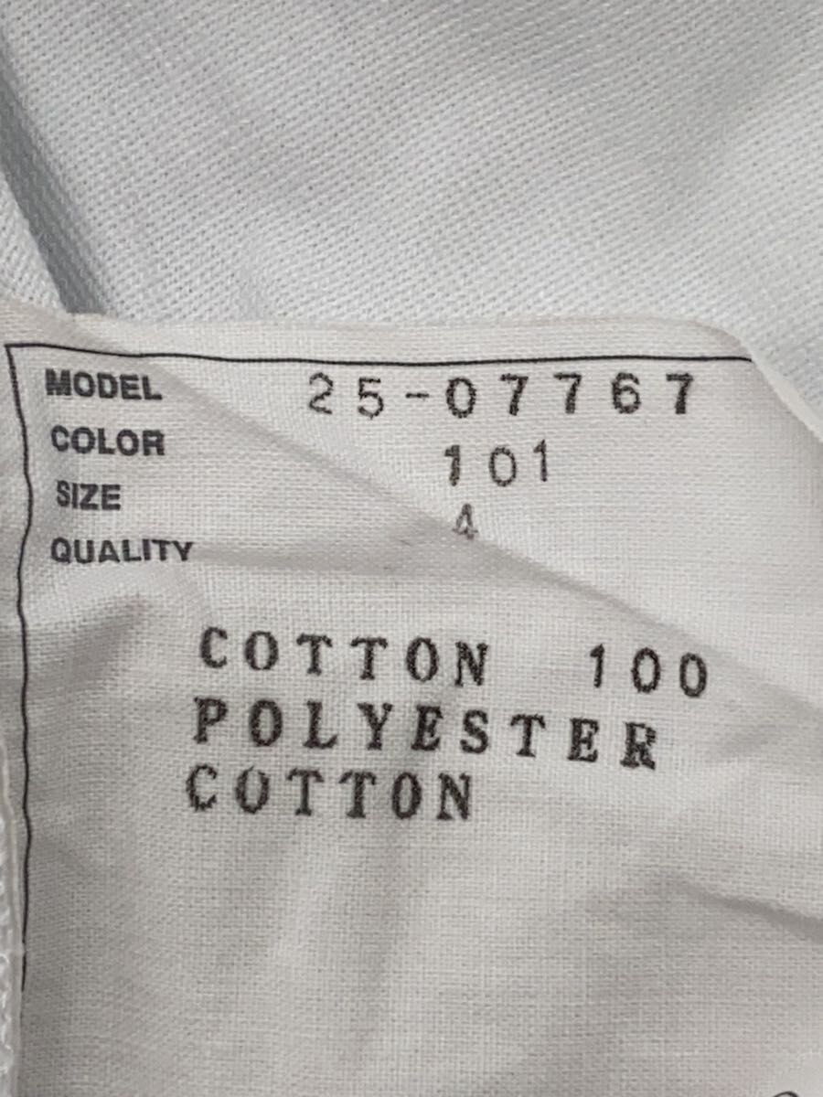 sacai / トップス/4/コットン/WHT/25-07767/25ss/Poplin x Jersey T-Shirt