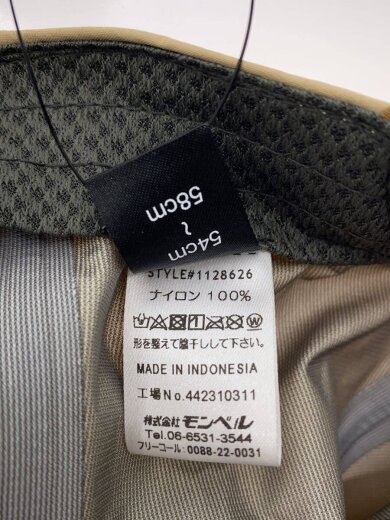 商品画像：キャップ/FREE/ナイロン/BEG/レディース/1128626 6