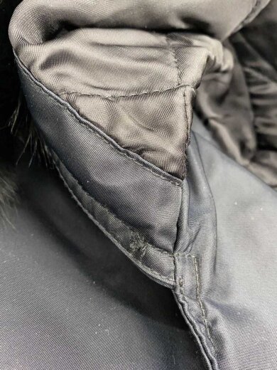 商品画像：ミリタリーロングコート/38/ナイロン/NVY/28369202-0 7