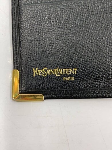 商品画像：2つ折り財布/レザー/BLK 3