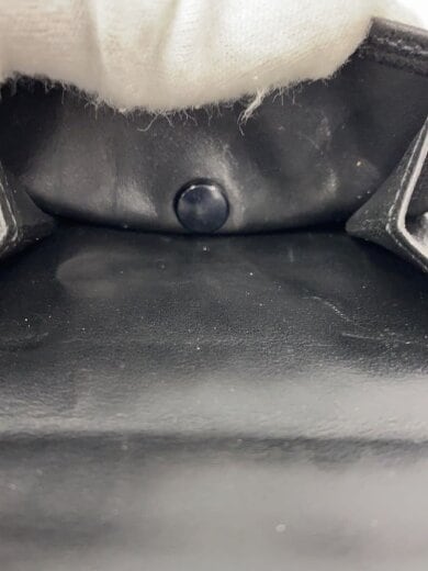 商品画像：2つ折り財布/レザー/BLK 6