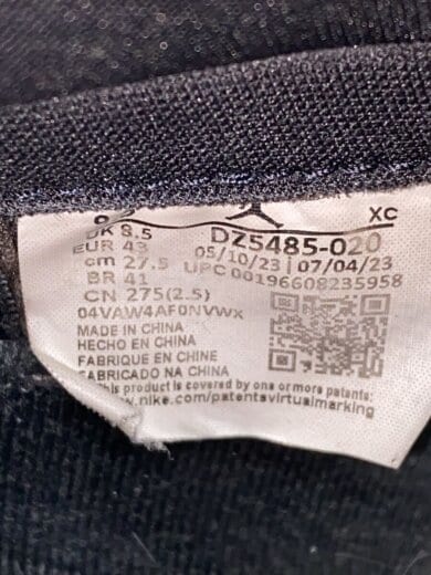 商品画像：ハイカットスニーカー_DZ5485-020/27.5cm/BLK 5