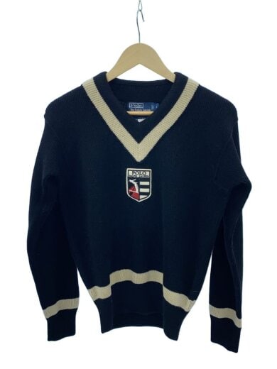 商品画像：90s/EXCLUSIVE OF DECORATION/ニット・セーター(厚手)/S/ウール/BLK 1