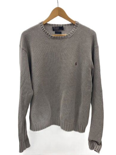 商品画像：90s/香港製/コットンニット/L/コットン/GRY 1