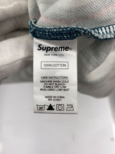 商品画像：ポロシャツ/M/コットン/GRN/ストライプ/20ss/色褪せ 4