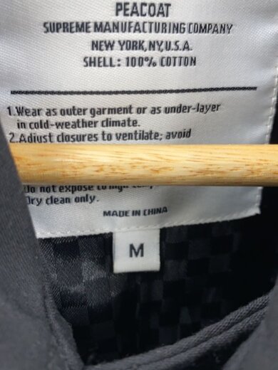 商品画像：ピーコート/M/コットン/BLK 4
