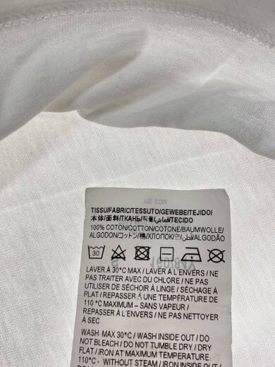 商品画像：Tシャツ/--/コットン/WHT 5