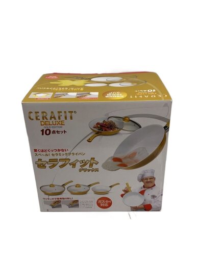 商品画像：CERAFIT DELUXE/フライパン/10点セット 1
