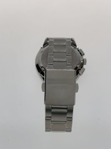 商品画像：クォーツ腕時計/アナログ/NVY/SLV/VD57-KBH0 5