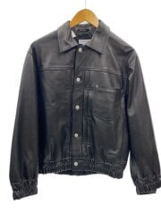 レザージャケット・ブルゾン/0/レザー/BLK