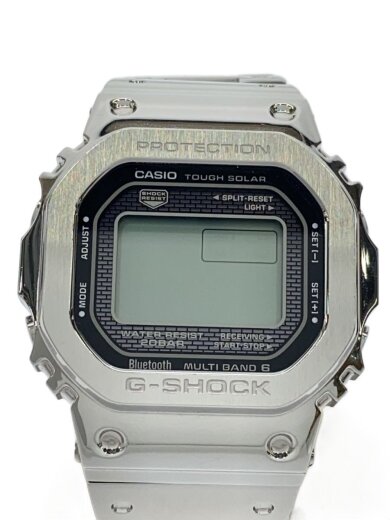 商品画像：ソーラー腕時計・G-SHOCK/デジタル/ステンレス/SLV/SLV/SS// 1