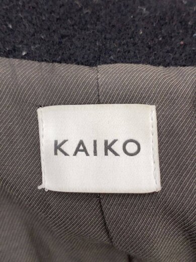 商品画像：ステンカラーコート/--/ウール/BLK/無地/KAIKO-19-050 4