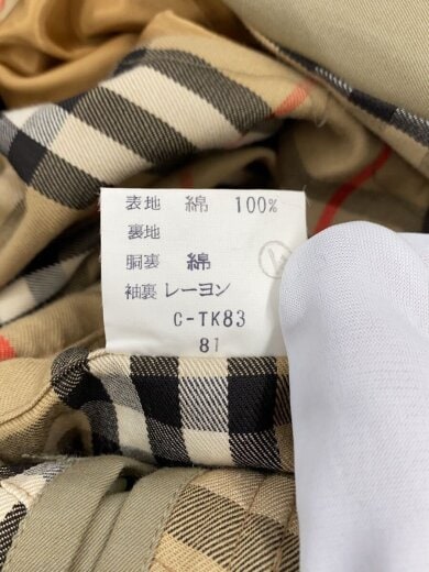 商品画像：トレンチコート/--/コットン/KHK/無地/C-TK83 5