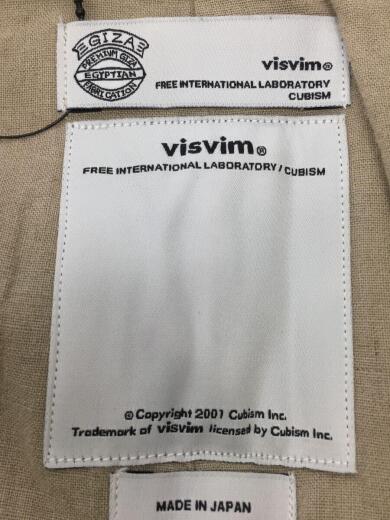 画像：visvimテーラードジャケット/3/コットン/BEG/01132050130163
